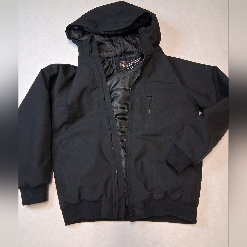 West 49 Kids Black Hooded Puffer Jacket